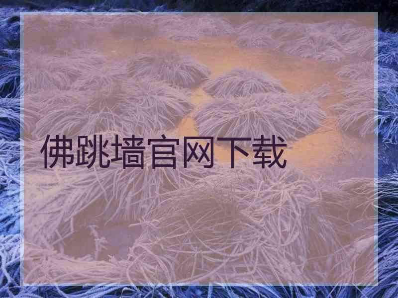 佛跳墙官网下载