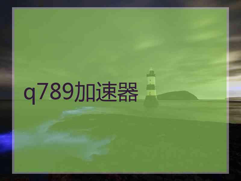 q789加速器