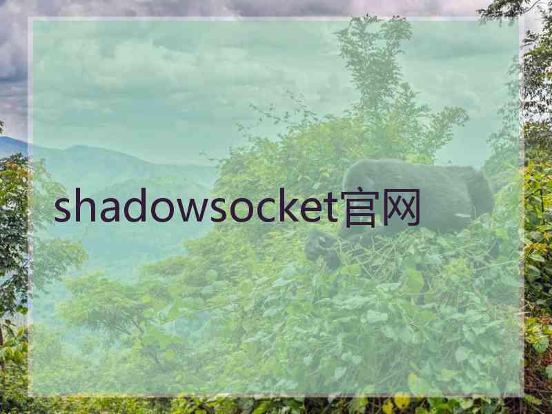 shadowsocket官网