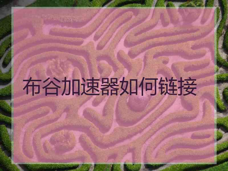 布谷加速器如何链接