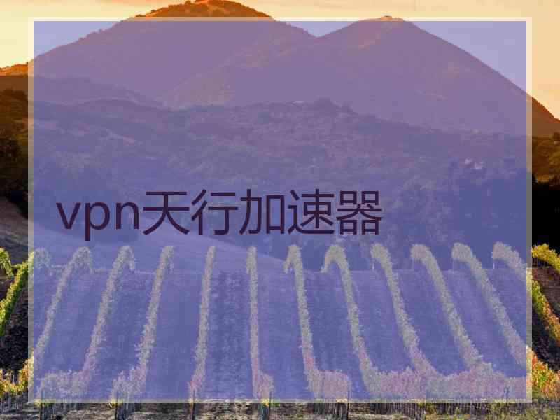 vpn天行加速器