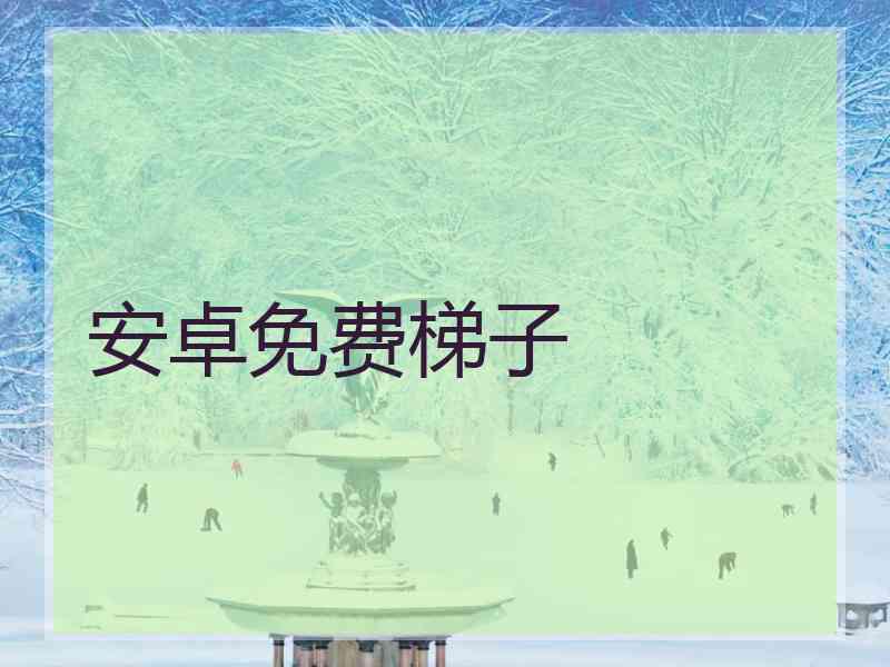 安卓免费梯子